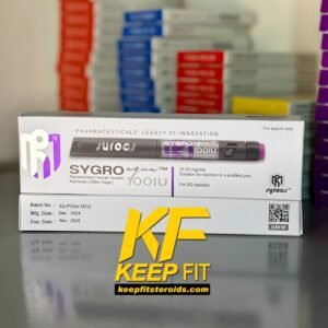 قلم جي اتش سايروكس ١٠٠ يونت
SYGRO GH 100 IU SYROCS PEN