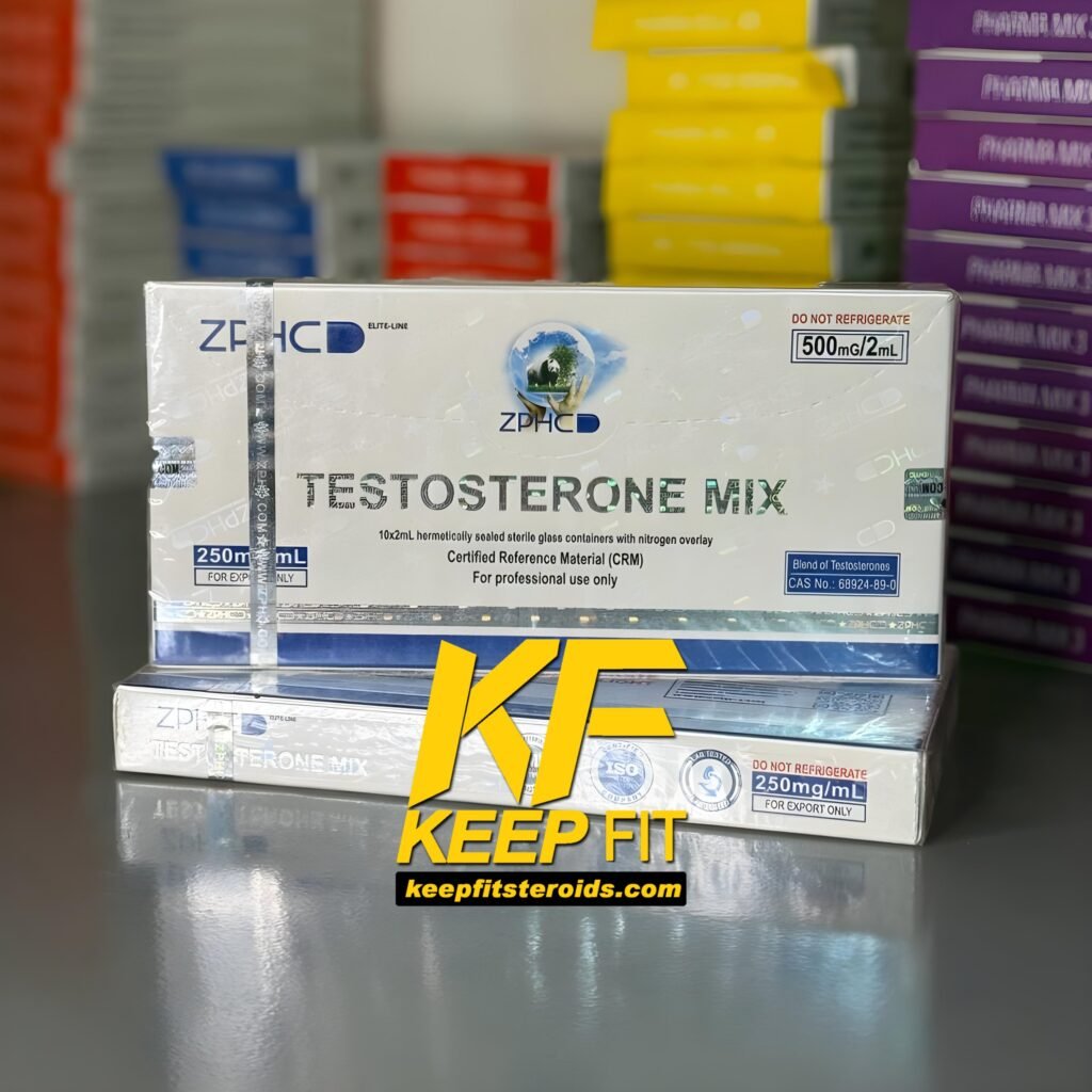 تست مكس ٥٠٠ ZPHC ٢٠ سنتي امبولات testosterone mix 500 zphc 20 ml