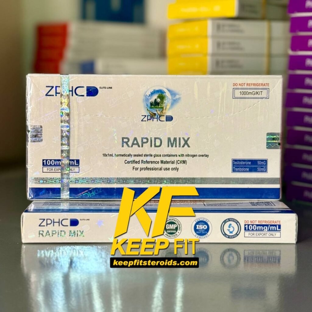 rapid mix 100 zphc ( trenbolone suspension 50   testosterone suspension 50 )