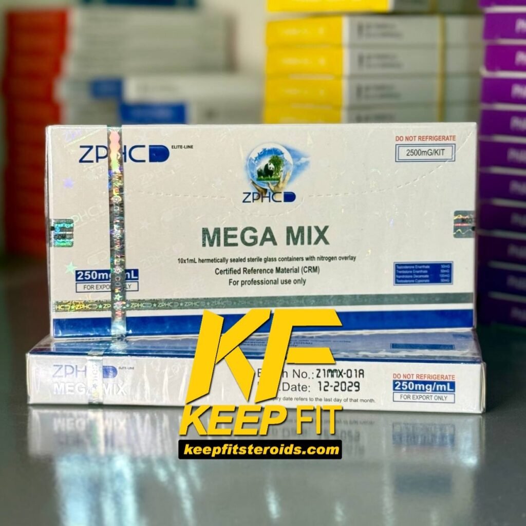 MEGA MIX 250 ZPHC
TEST E 50,TREN E 50,NAN D 100,TEST C 50 -250 MG/ML