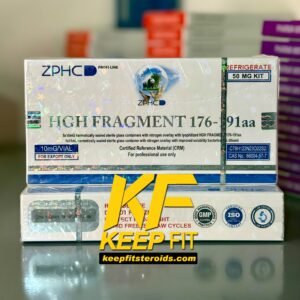 HGH FRAGMENT 176-191 ZPHC 50 MG KIT (5vial × 10mg + Bacteriostatic Water)