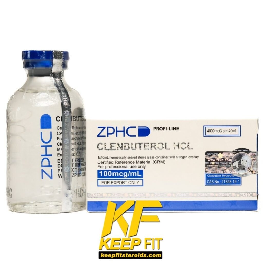Clenbuterol HCL Injection 100 mcg/mL – 40 mL Vial ZPHC