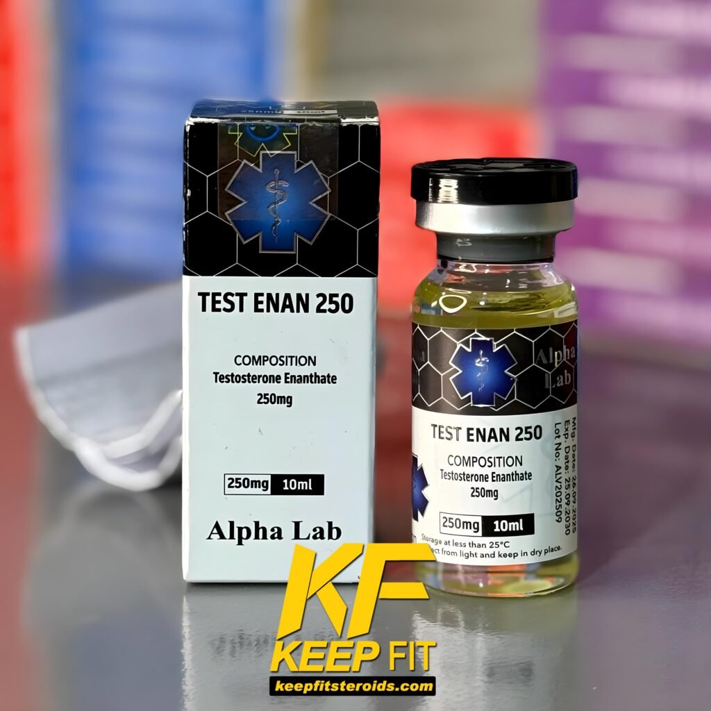 Testosterone Enanthate 250 alpha lab Vial